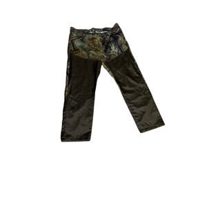 Wrangler Men’s Hunting Pants 44x32 Camo Brown Reinforced Canvas Outdoor Field
